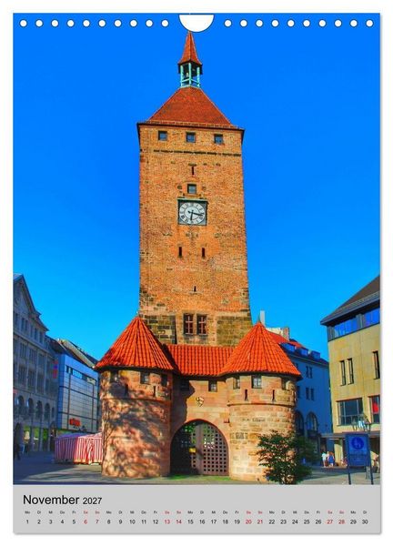 Produktbild: N&Uuml;RNBERG. Du bist so sch&ouml;n (Wandkalender 2027 DIN A4 hoch), CALVENDO Monatskalender