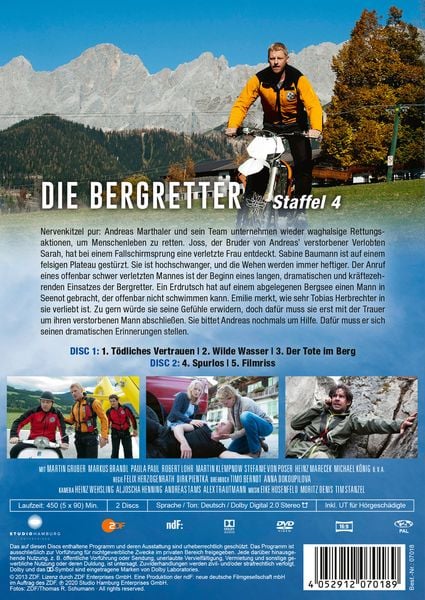 Produktbild: Die Bergretter - Staffel 4 [2 DVDs]