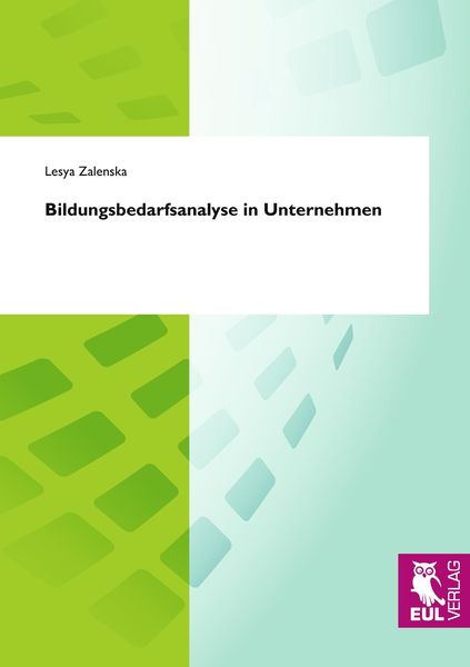 Produktbild: Bildungsbedarfsanalyse in Unternehmen