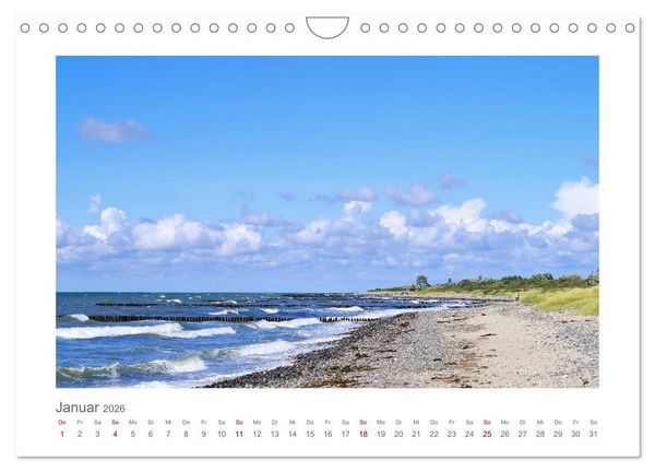 Produktbild: R&uuml;genliebe - Eine Hommage an die Ostseeinsel R&uuml;gen (Wandkalender 2026 DIN A4 quer), CALVENDO Monatskalender