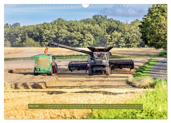 Produktbild: Giganten der Ernte (Wandkalender 2026 DIN A3 quer), CALVENDO Monatskalender