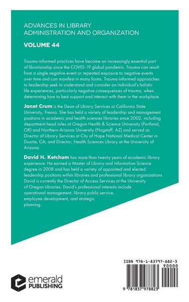 Produktbild: Trauma-Informed Leadership in Libraries