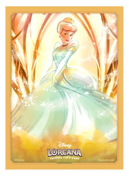 Produktbild: Disney Lorcana TCG: Archazias Insel - Kartenh&uuml;llen Cinderella