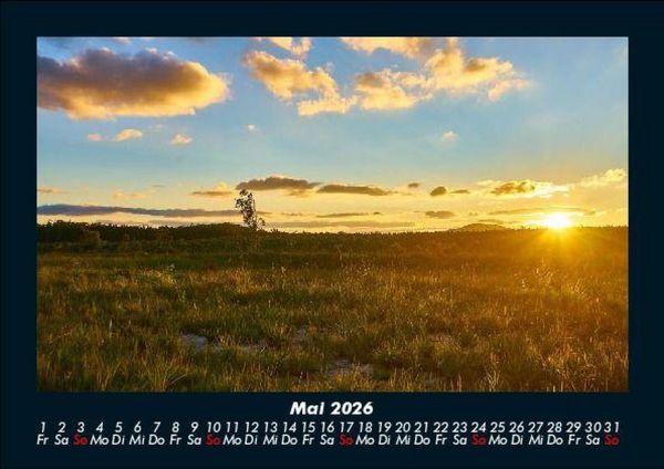 Produktbild: Sonnenunterg&auml;nge 2026 Fotokalender DIN A5