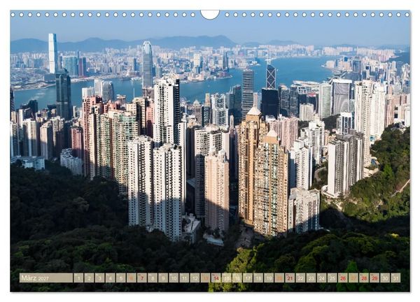 Produktbild: Ein Tag in Hongkong - eine etwas andere Sicht (Wandkalender 2027 DIN A3 quer), CALVENDO Monatskalender