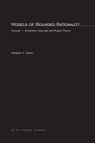Produktbild: Models of Bounded Rationality, Volume 1