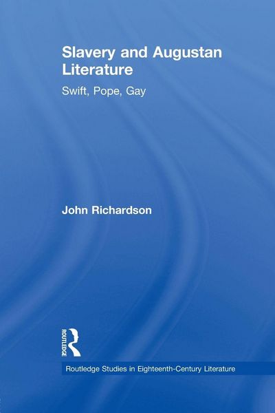 Produktbild: Slavery and Augustan Literature