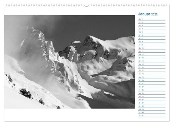 Produktbild: Region Oberstdorf - Kleinwalsertal und Nebelhorn (Wandkalender 2026 DIN A2 quer), CALVENDO Monatskalender