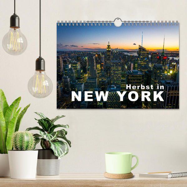 Produktbild: Herbst in New York (Wandkalender 2026 DIN A4 quer), CALVENDO Monatskalender