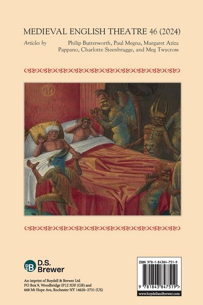 Produktbild: Medieval English Theatre 46