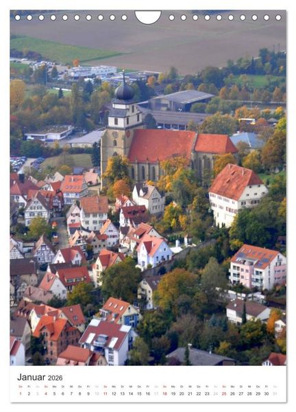 Produktbild: Herrenberg (Wandkalender 2026 DIN A4 hoch), CALVENDO Monatskalender