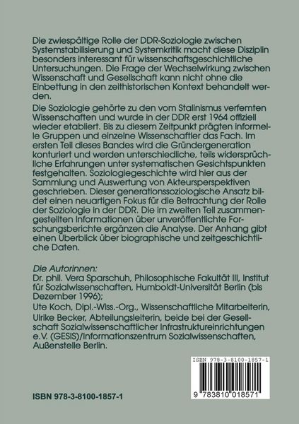 Produktbild: Sozialismus und Soziologie