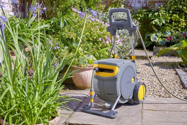 Produktbild: Hozelock 100-100-488 Auto Reel Mobile Schlauchwagen 35m 1St.