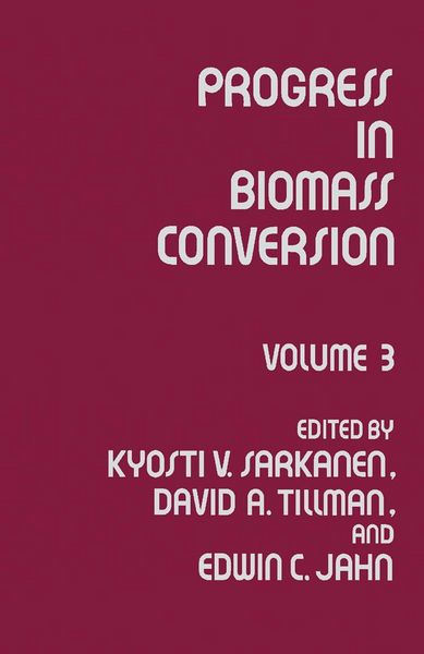 Produktbild: Progress in Biomass Conversion