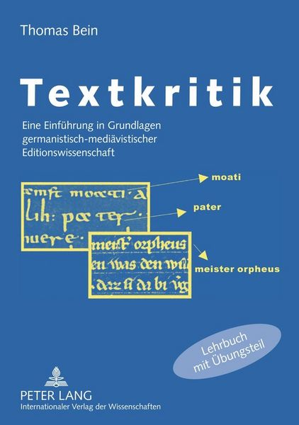 Produktbild: Textkritik