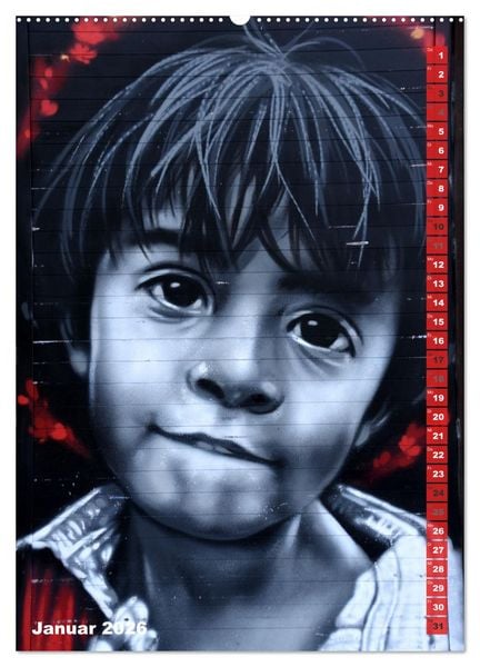 Produktbild: London - Hotspot der Street Art (Wandkalender 2026 DIN A2 hoch), CALVENDO Monatskalender