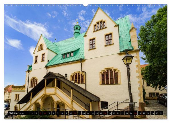 Produktbild: Lutherstadt Eisleben Impressionen (Wandkalender 2026 DIN A2 quer), CALVENDO Monatskalender