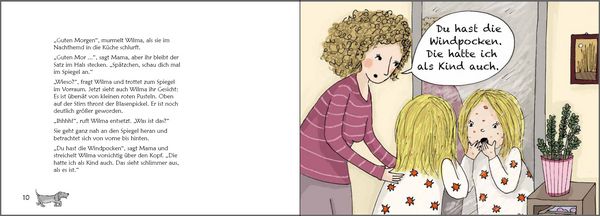 Produktbild: Wilma und die Windpocken - Das Bilder-Erz&auml;hlbuch f&uuml;r Kinder, die Windpocken haben oder mehr dar&uuml;ber wissen wollen