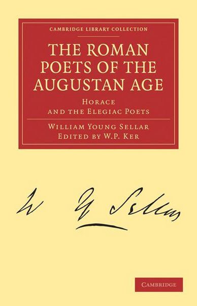 Produktbild: The Roman Poets of the Augustan Age