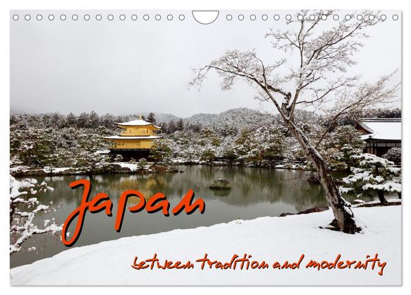 Produktbild: Japan - between tradition and modernity (Wall Calendar 2026 DIN A4 landscape), CALVENDO 12 Month Wall Calendar