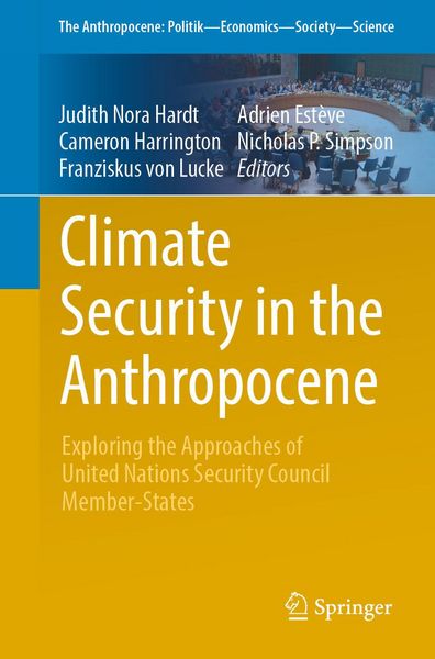 Produktbild: Climate Security in the Anthropocene
