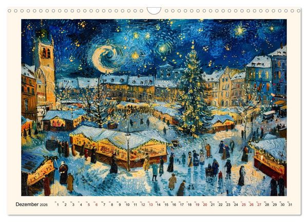 Produktbild: Vincents Jahr (Wandkalender 2026 DIN A3 quer), CALVENDO Monatskalender