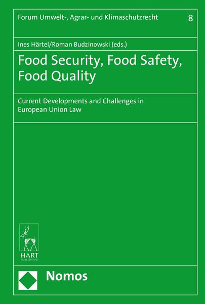 Produktbild: Food Security, Food Safety, Food Quality
