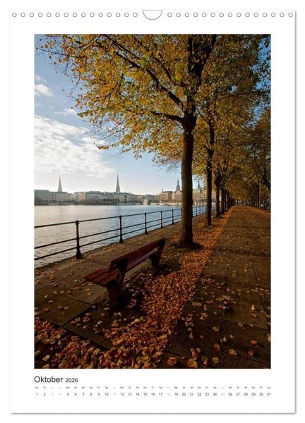 Produktbild: Hamburg Vertical (Wandkalender 2026 DIN A3 hoch), CALVENDO Monatskalender