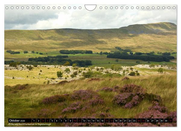 Produktbild: Traumhafte Yorkshire Dales (Wandkalender 2026 DIN A4 quer), CALVENDO Monatskalender