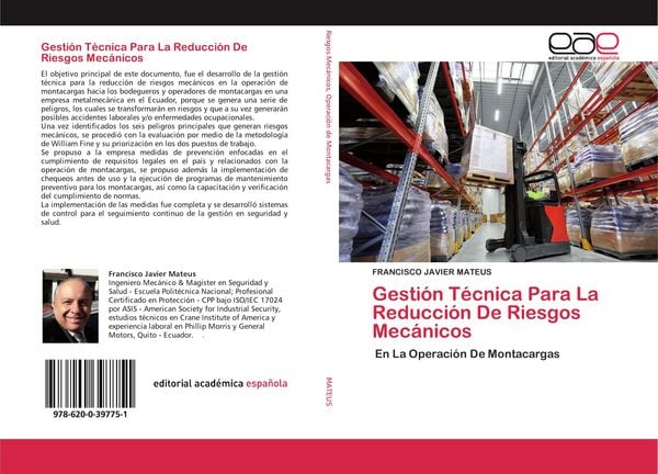 Produktbild: Gesti&oacute;n T&eacute;cnica Para La Reducci&oacute;n De Riesgos Mec&aacute;nicos