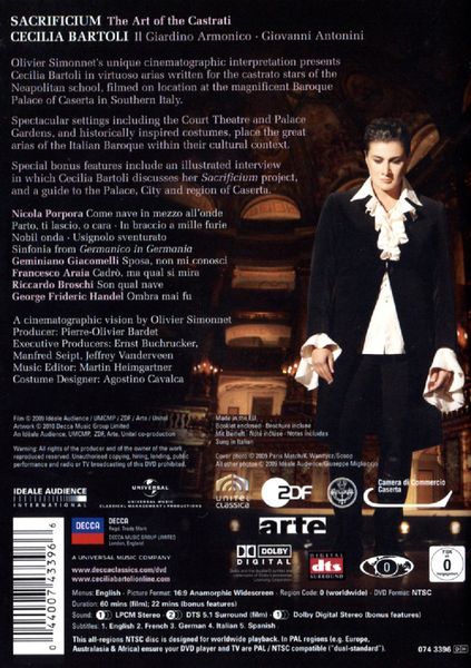 Produktbild: Cecilia Bartoli - Sacrificium