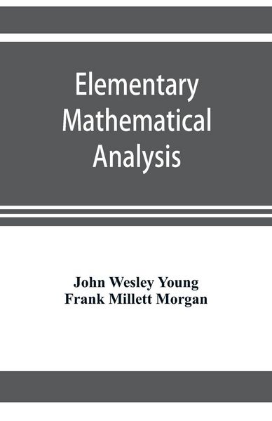 Produktbild: Elementary mathematical analysis