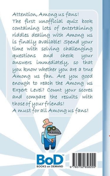 Produktbild: Super Quiz Book for Am@ng.us Fans