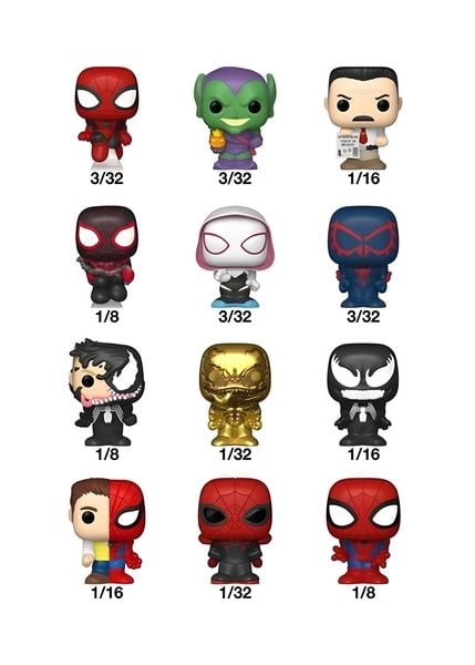 Produktbild: Bitty POP Singles: Spider-Man- 32PC PDQ
