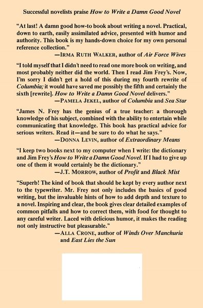 Produktbild: How to Write a Damn Good Novel