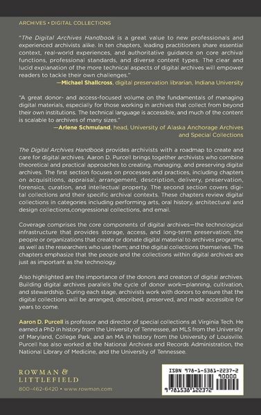 Produktbild: Digital Archives Handbook