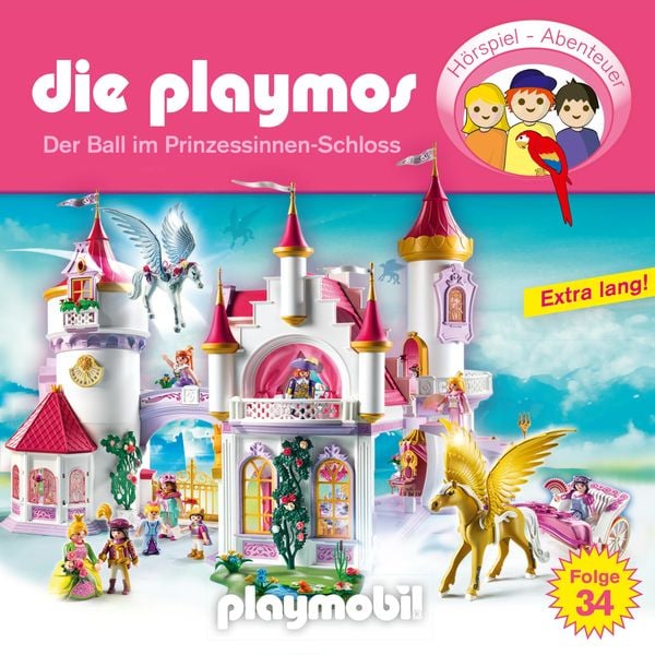 Die Playmos - Das Original Playmobil Hörspiel, Folge 34: Der Ball im Prinzessinnen-Schloss - Simon X. Rost , Florian Fickel, Audio, 4260229663042