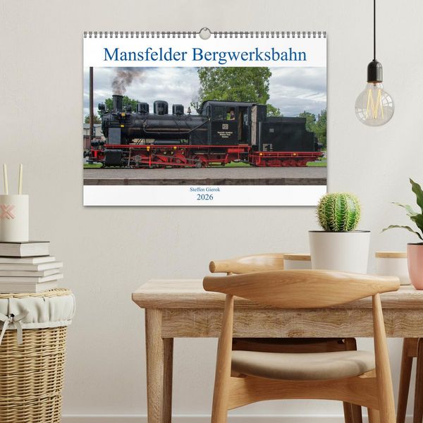 Produktbild: Mansfelder Bergwerksbahn (Wandkalender 2026 DIN A3 quer), CALVENDO Monatskalender