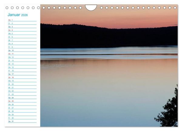 Produktbild: Urlaubsparadies Scharm&uuml;tzelsee (Wandkalender 2026 DIN A4 quer), CALVENDO Monatskalender