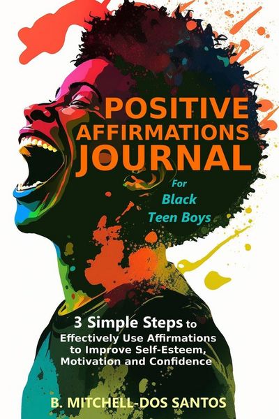 Produktbild: Positive Affirmations Journal for Black Teen Boys