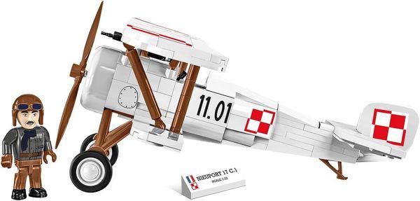 Produktbild: COBI Historical Collection 2998 - Nieuport 17 C.1, PL, Bausatz 1:32, 274 Klemmbausteine