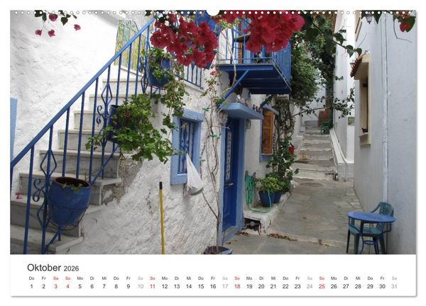Produktbild: Sporadeninsel Skiathos (Wandkalender 2026 DIN A2 quer), CALVENDO Monatskalender