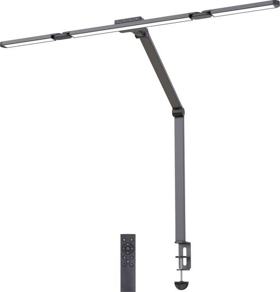 Produktbild: Sygonix SY-7459570 LED-Schreibtischleuchte LED LED 17W Schwarz