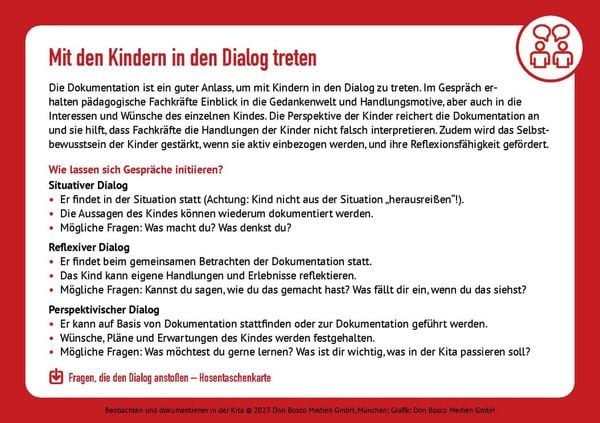 Produktbild: Beobachten und dokumentieren in der Kita