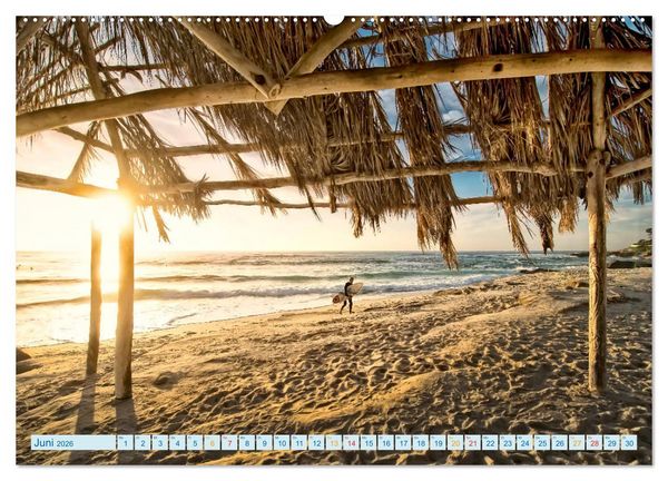 Produktbild: Surfen - so cool (Wandkalender 2026 DIN A2 quer), CALVENDO Monatskalender