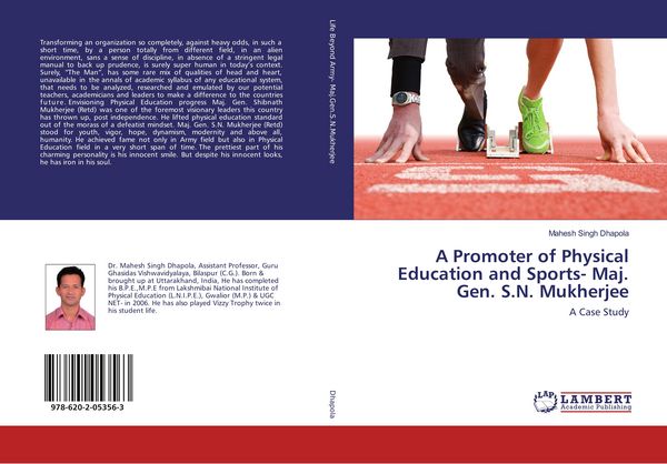 Produktbild: A Promoter of Physical Education and Sports- Maj. Gen. S.N. Mukherjee