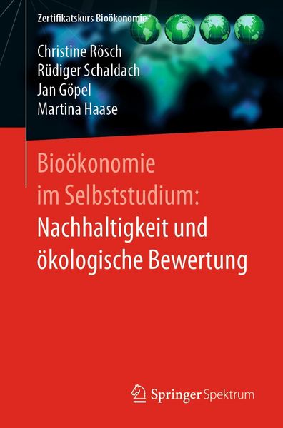 Produktbild: Bio&ouml;konomie im Selbststudium: Nachhaltigkeit und &ouml;kologische Bewertung