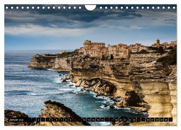 Produktbild: Bonifacio. Korsika (Wandkalender 2026 DIN A4 quer), CALVENDO Monatskalender