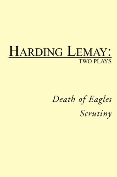 Produktbild: Death of Eagles / Scrutiny: Two Plays