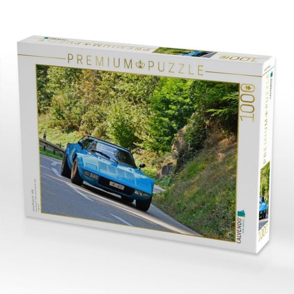 Produktbild: CALVENDO Puzzle Lancia Stratos HF - 1976 | 1000 Teile Lege-Gr&ouml;&szlig;e 64x48cm Foto-Puzzle f&uuml;r gl&uuml;ckliche Stunden